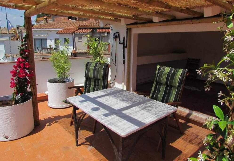 Apartamento Con Increibles Vistas Y Terraza Girona Esterno foto